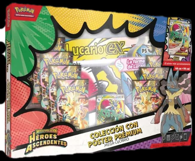 Mega Evolution Ascending Heroes Premium Poster Collection Case collection box [es]