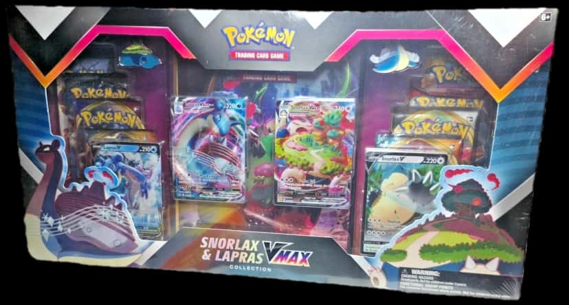 Sword & Shield Snorlax & Lapras Collection collection box