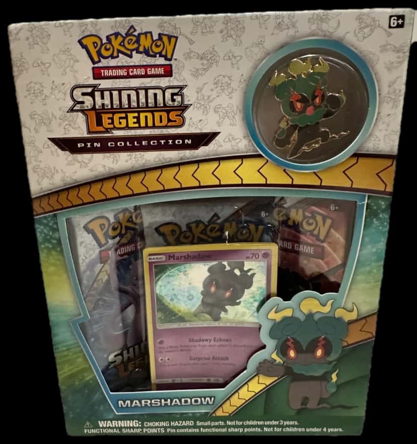 Shining Legends Pin Collection Marshadow collection box