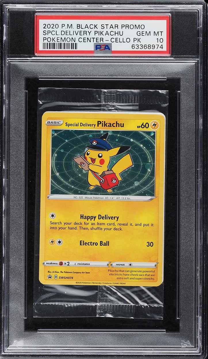 Pokemon Black Star Promo Cello Pack booster pack [pokemon_center] [graded]