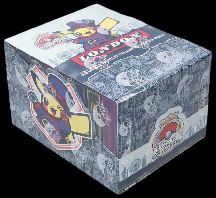 2022 World Championships 2022 Pokemon World Championships London Deck Box Display collection box