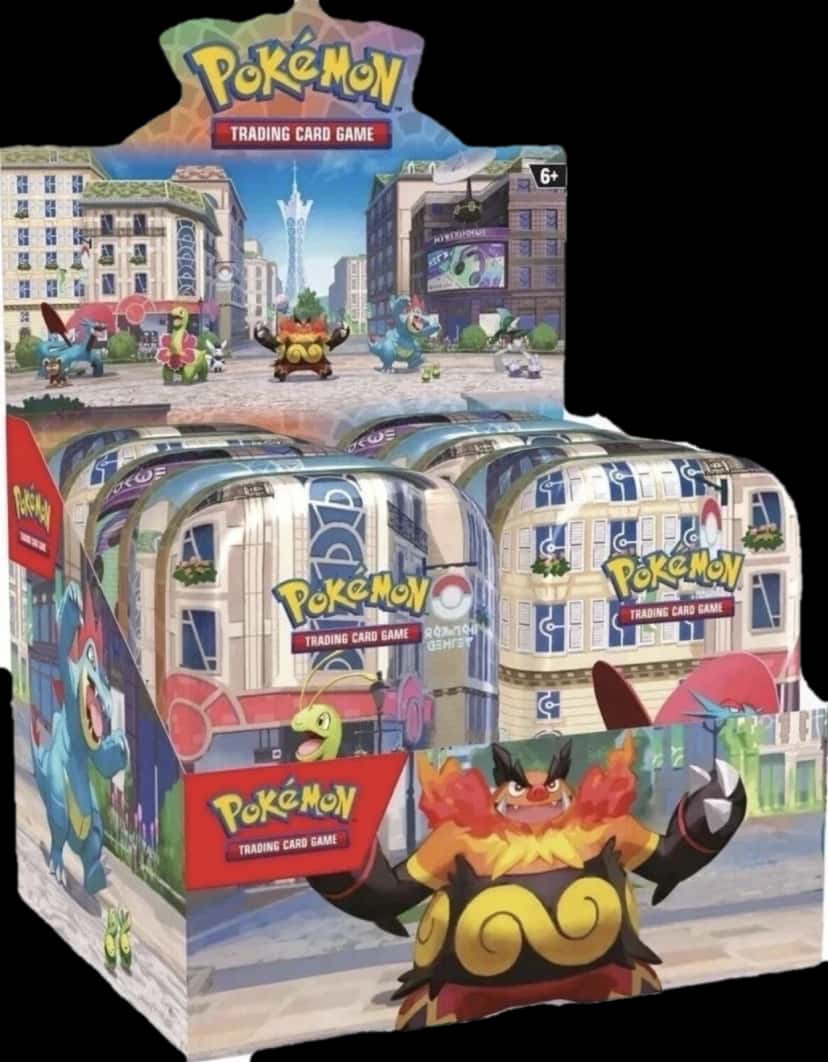 Lumiose City Mini Tin Display tin
