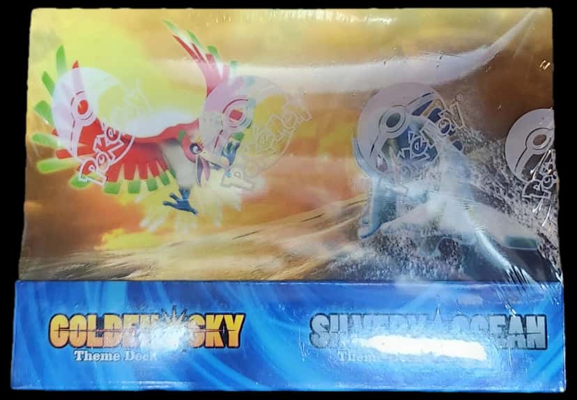 Unseen Forces Golden Sky Silvery Ocean Theme Deck Display deck