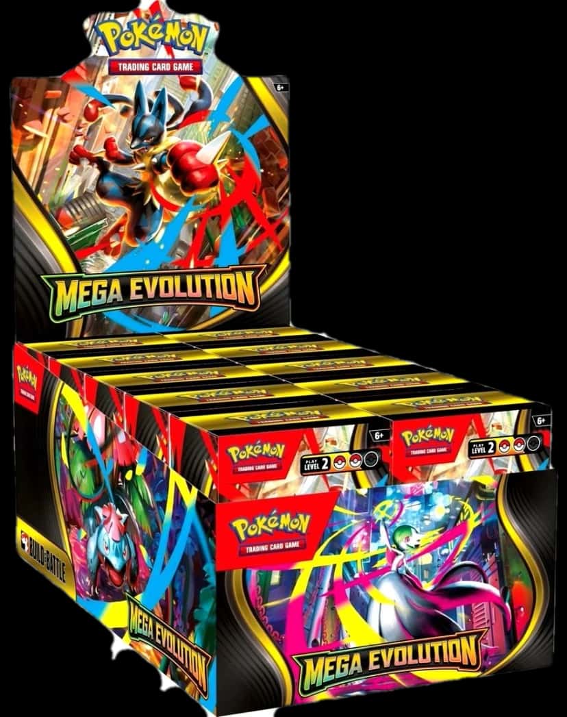 Mega Evolution Build & Battle Box Display collection box