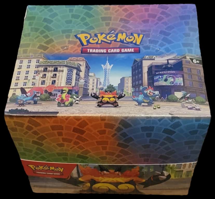Lumiose City Mini Tin Retail Display collection box