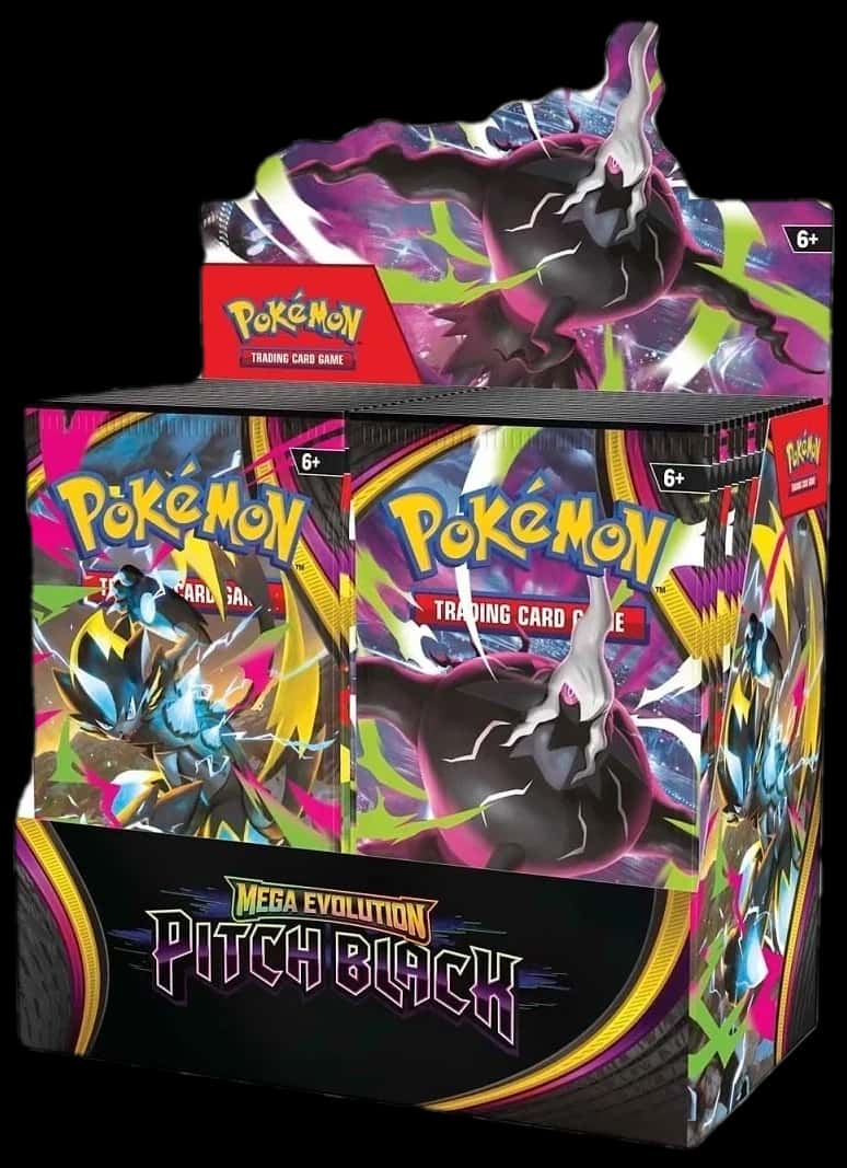 Mega Evolution Pitch Black Booster Display Box booster box