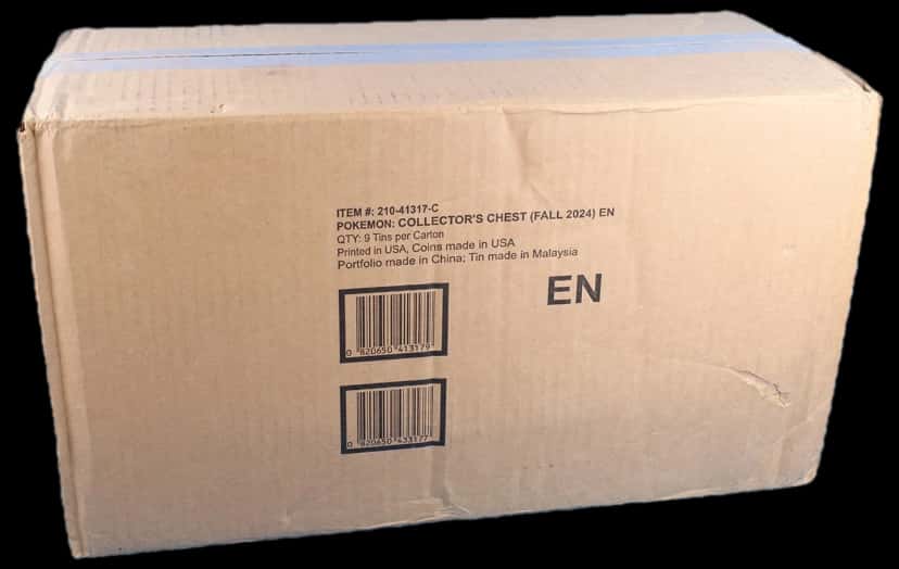 Collectors Chest Fall 2024 collection box
