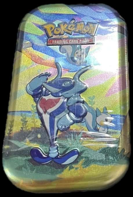 Paldea Evolved Vibrant Paldea Mini Tin Collection Display tin