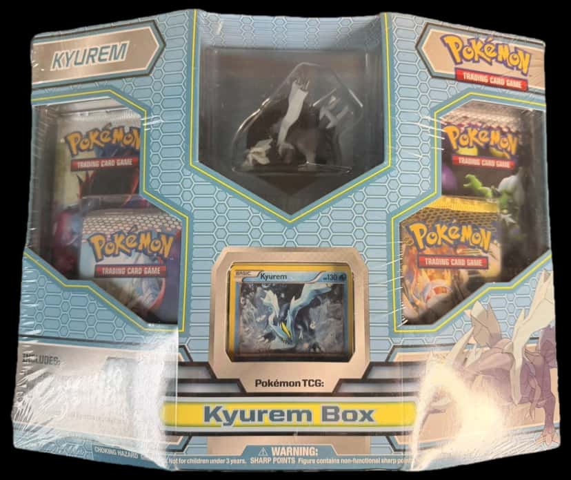 Black & White Kyurem Box collection box