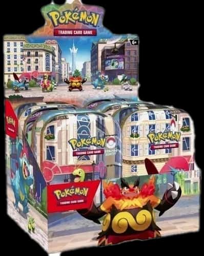Xy Base Set Lumiose City Mini Tin Display tin