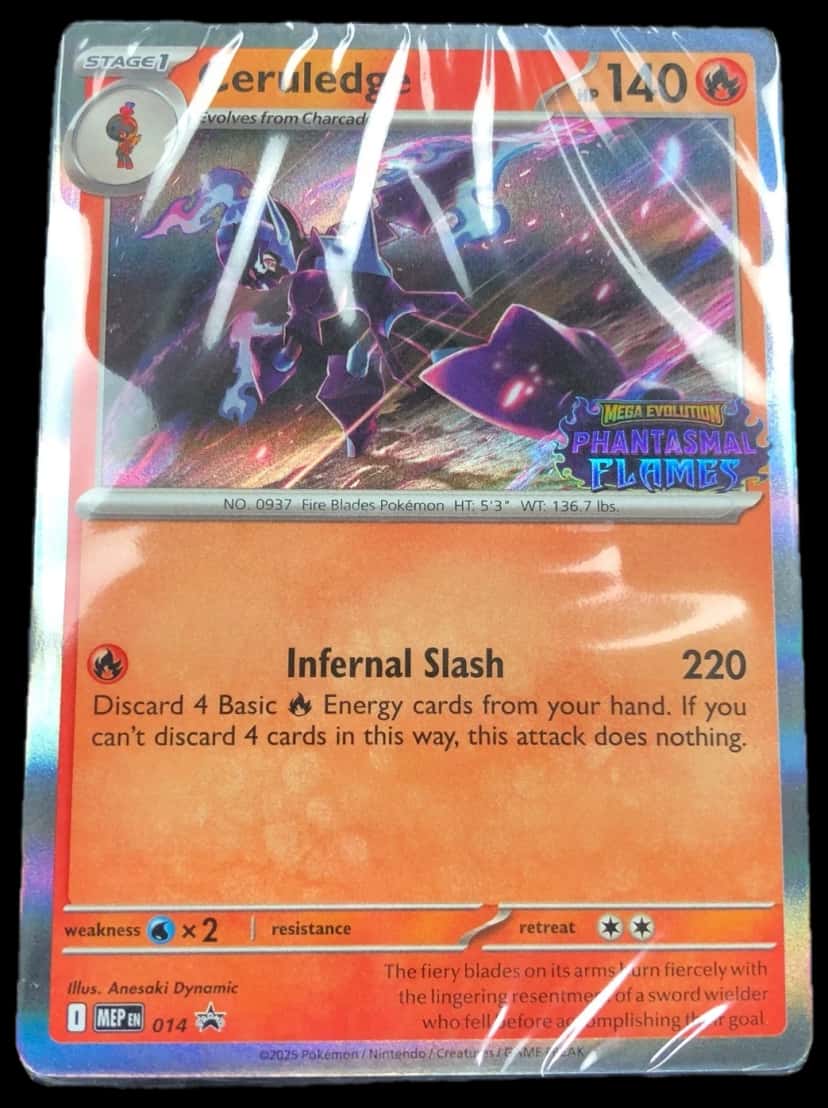 Ceruledge Promo Card sealed promo card