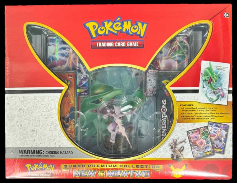 Generations Super Premium Collection Mew & Mewtwo collection box