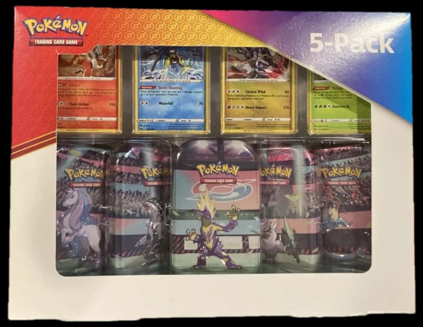 Fusion Strike Galar Power Mini Tin Display collection box [costco]