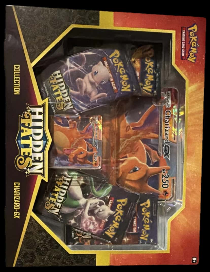 Hidden Fates Charizard Collection Box collection box