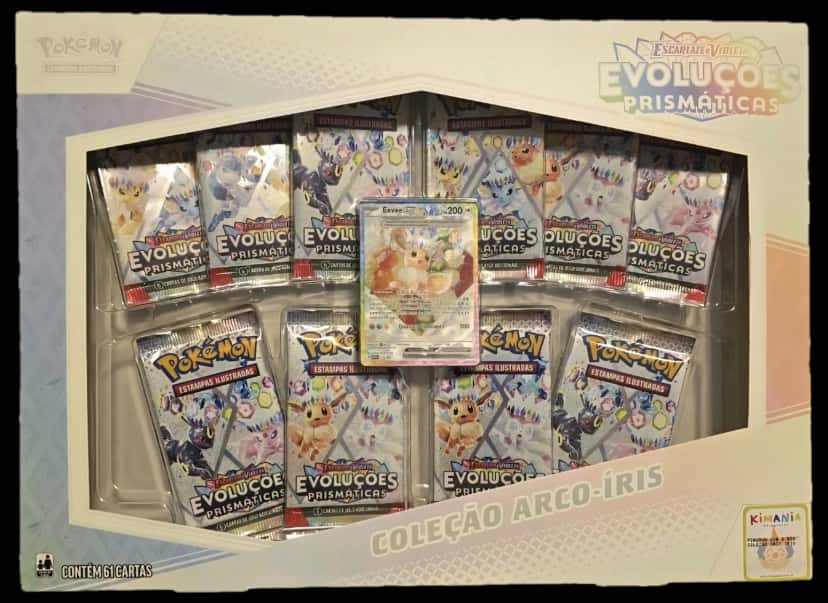Prismatic Evolutions Coleção Arco Íris collection box [pt]