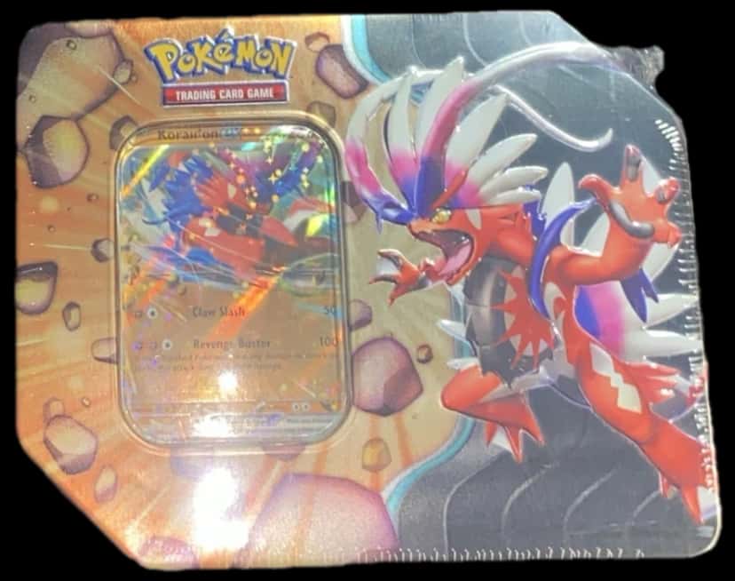 Zacian & Koraidon Tin Set tin