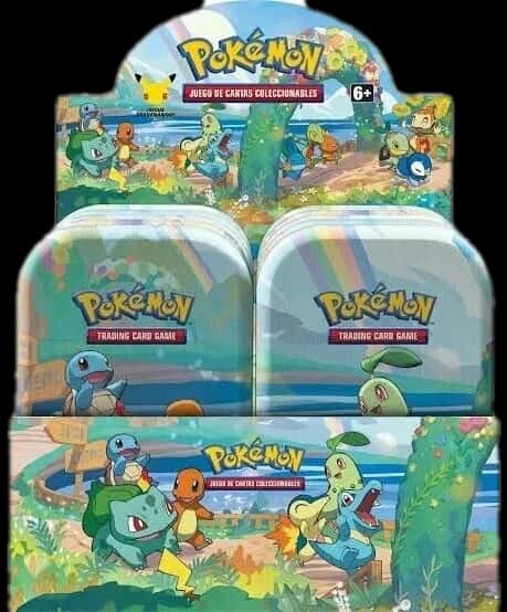 Celebrations 25Th Anniversary Mini Tin Display collection box [es]