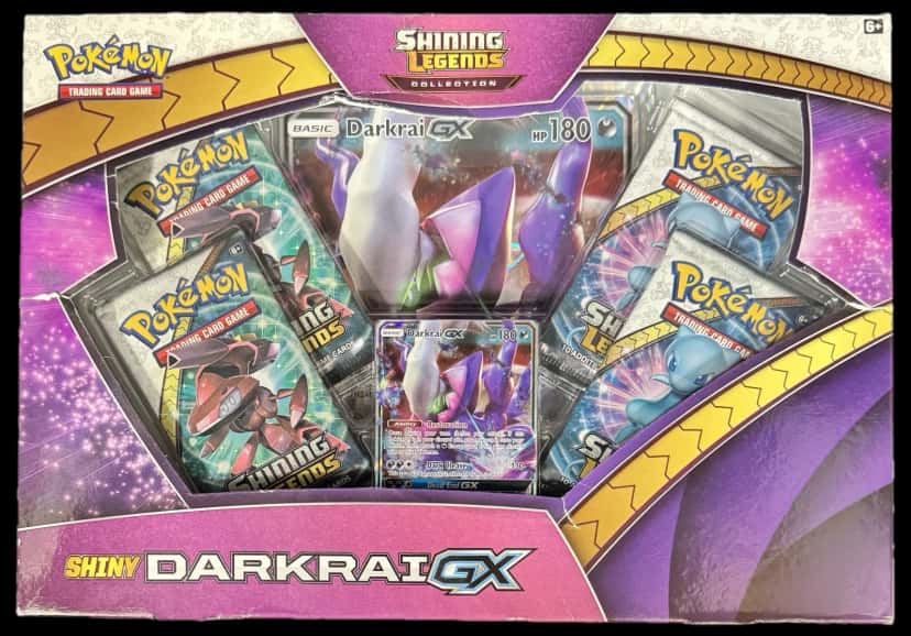 Shining Legends Shiny Darkrai Collection collection box