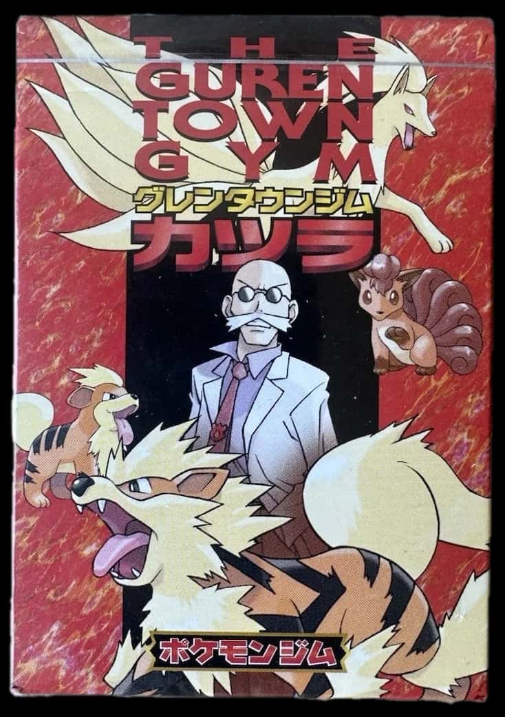 Gym Heroes Blaines Guren Town Gym Theme Deck deck [ja]