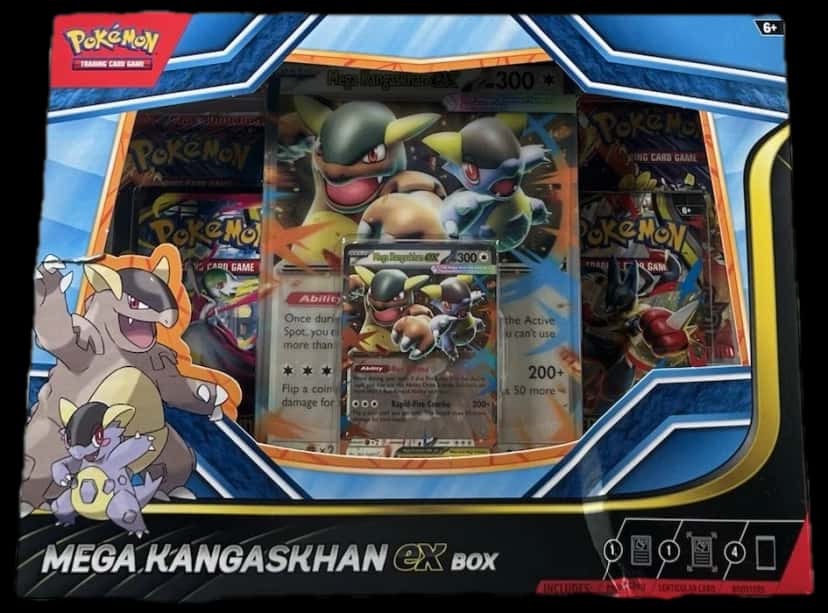 Evolutions Mega Kangaskhan Box collection box