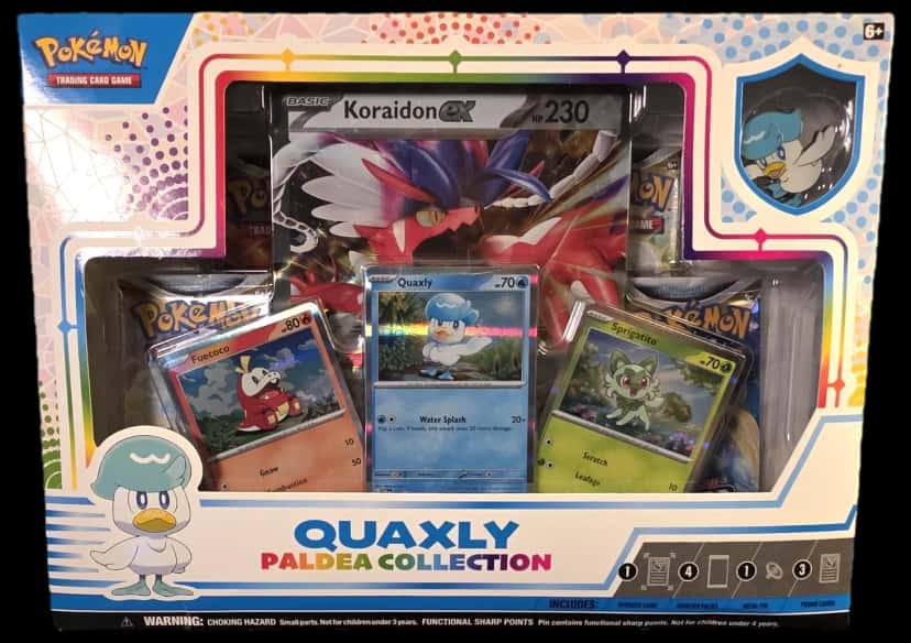 Quaxly Paldea Collection collection box