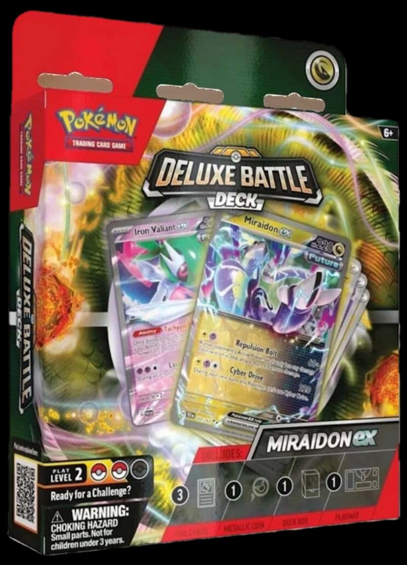 Miraidon Deluxe Battle Deck deck