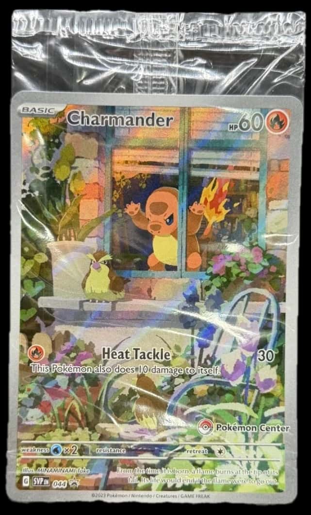 Obsidian Flames Charmander Svp 044 sealed promo card [pokemon_center]