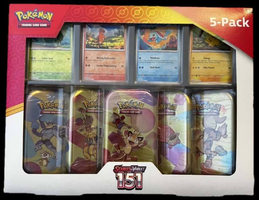 Scarlet & Violet 151 Mini Tin collection box [costco]