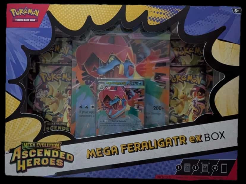 Ascended Heroes Mega Feraligatr Box collection box [costco]