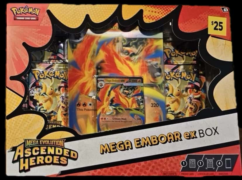 Ascended Heroes Mega Emboar Box collection box [dollar_general]