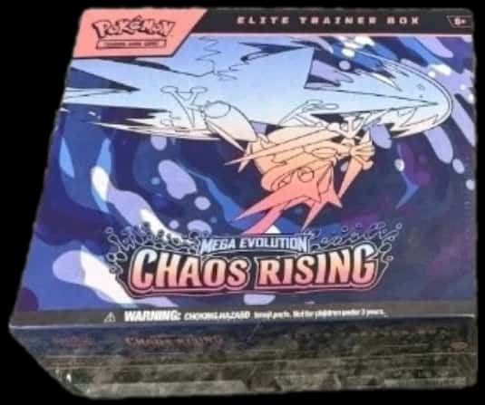 Chaos Rising 3 Pack etb [pokemon center]