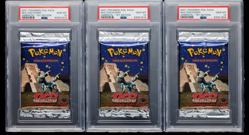 Neo Discovery booster pack [1st_edition] [graded]