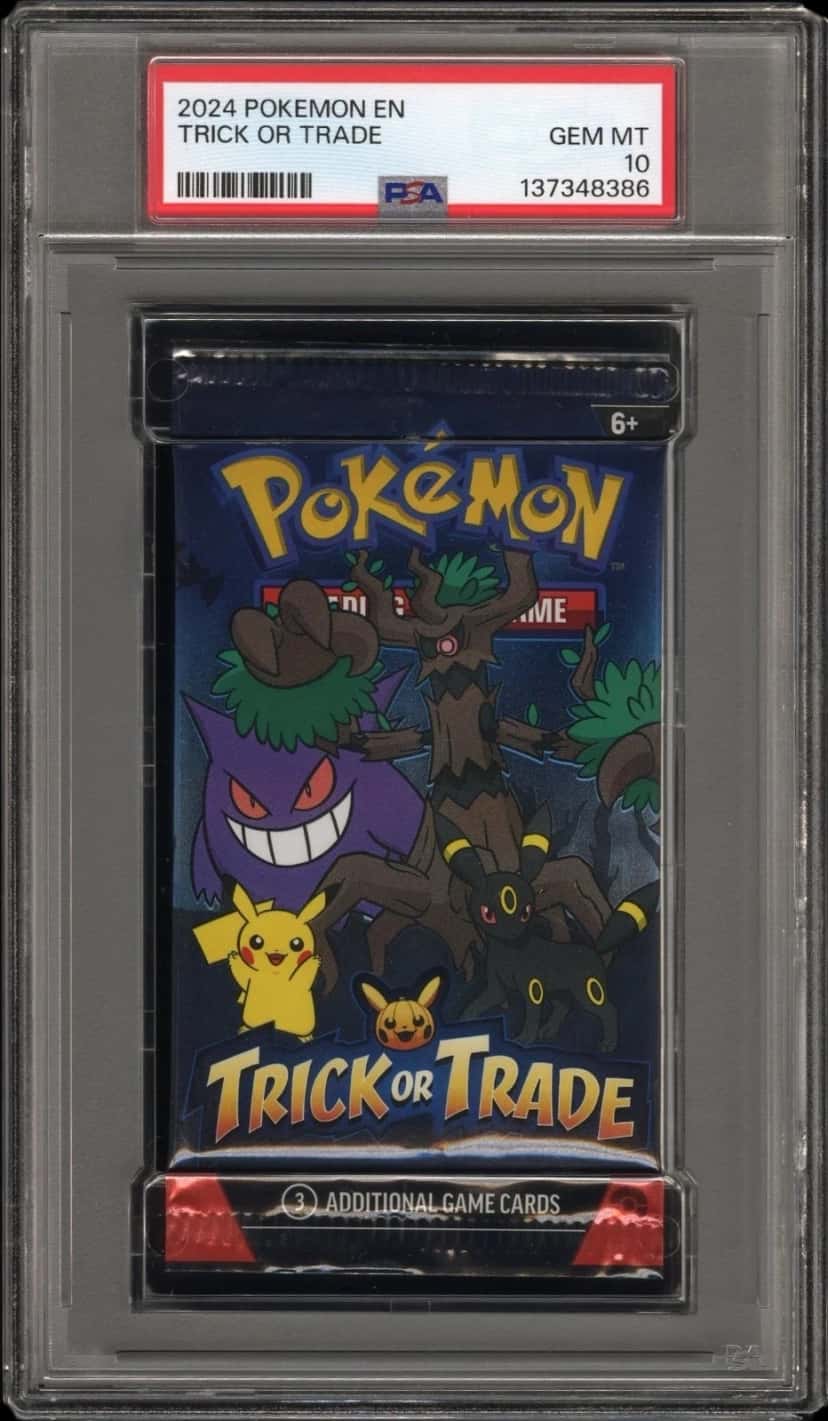 Trick Or Trade booster pack [graded]