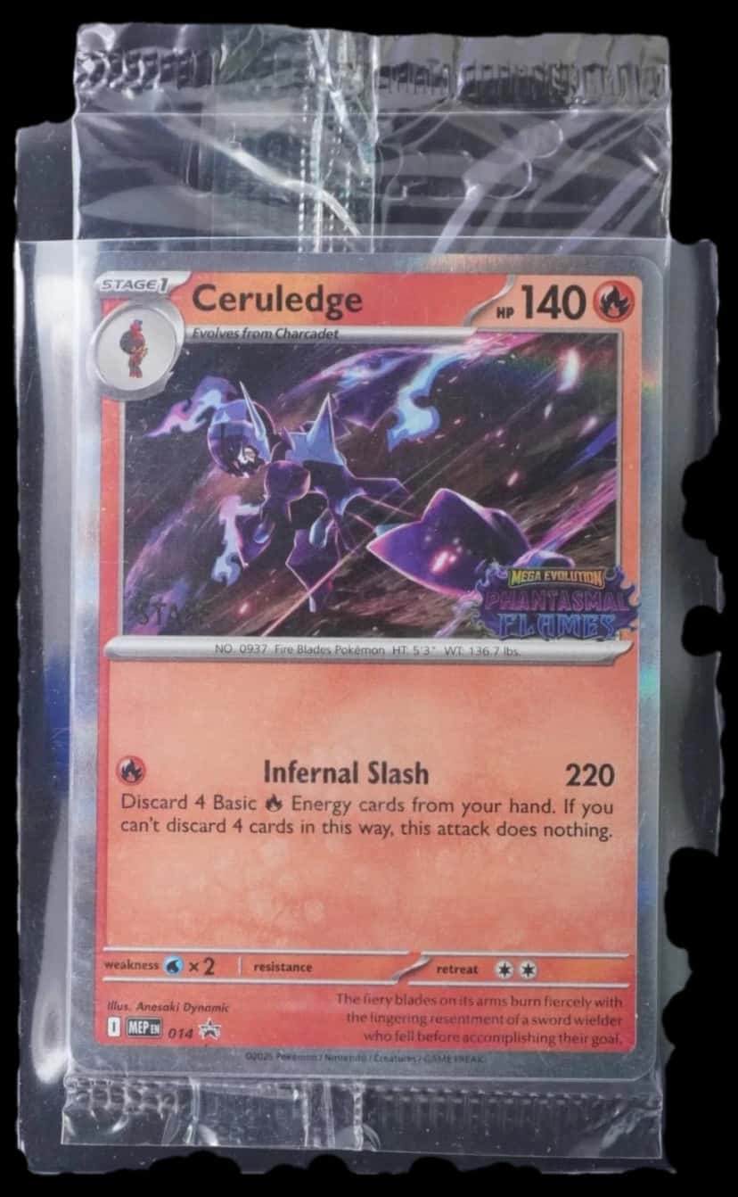Phantasmal Flames 2 Pack sealed promo card