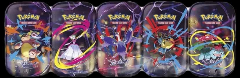 Mega Evolution Heroes Mini Tin tin