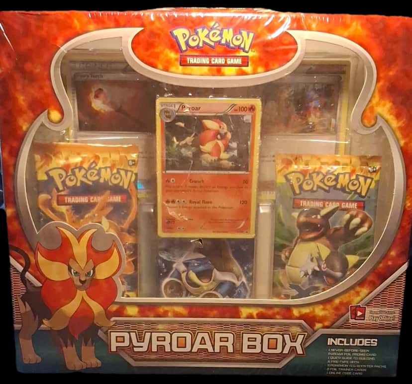 Flashfire Pyroar Box collection box
