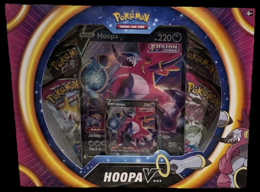 Evolving Skies Hoopa V Box collection box