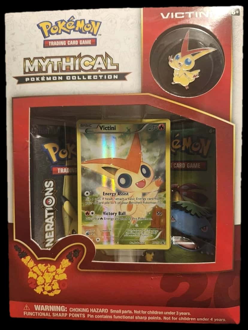 Generations Mythical Pokemon Collection Victini collection box