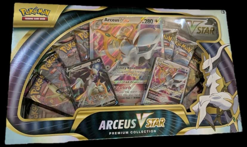 Evolving Skies Arceus Premium Collection collection box