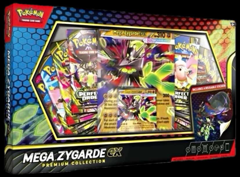 Surging Sparks Mega Zygarde Premium Collection collection box