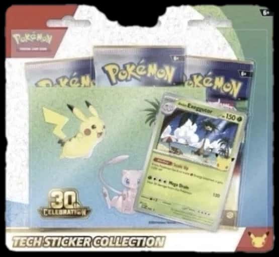 30Th Anniversary Celebration Tech Sticker blister multipack
