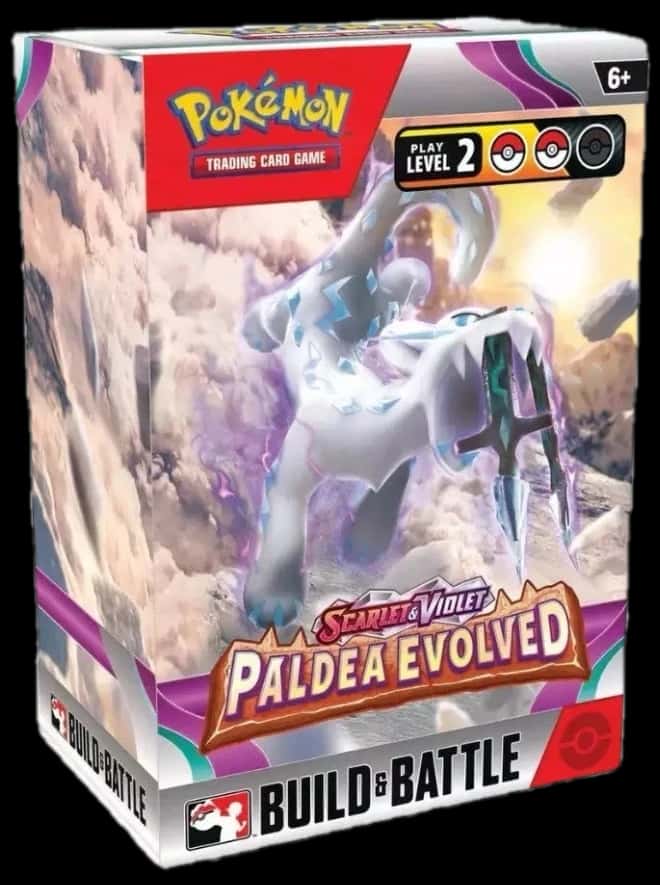 Paldea Evolved Build & Battle Box collection box