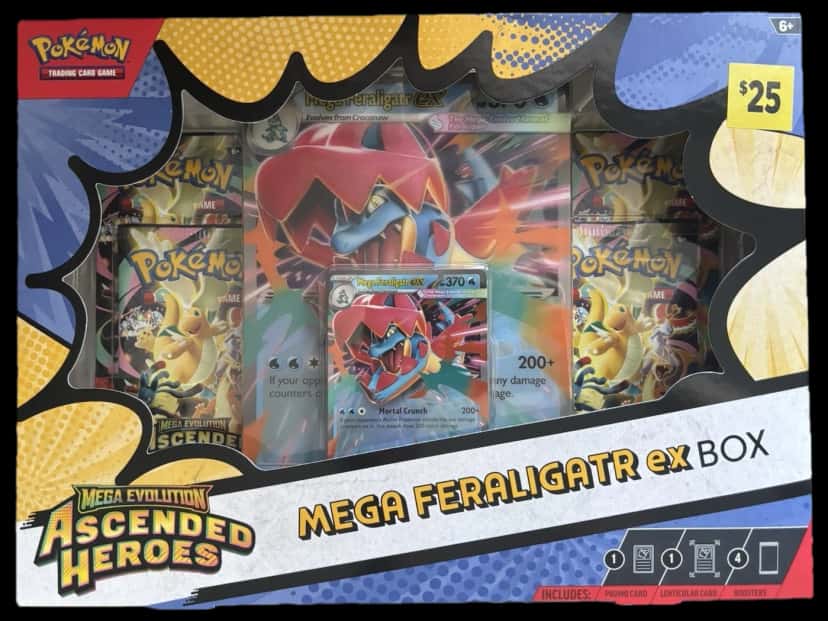 Evolutions Mega Feraligatr Box collection box