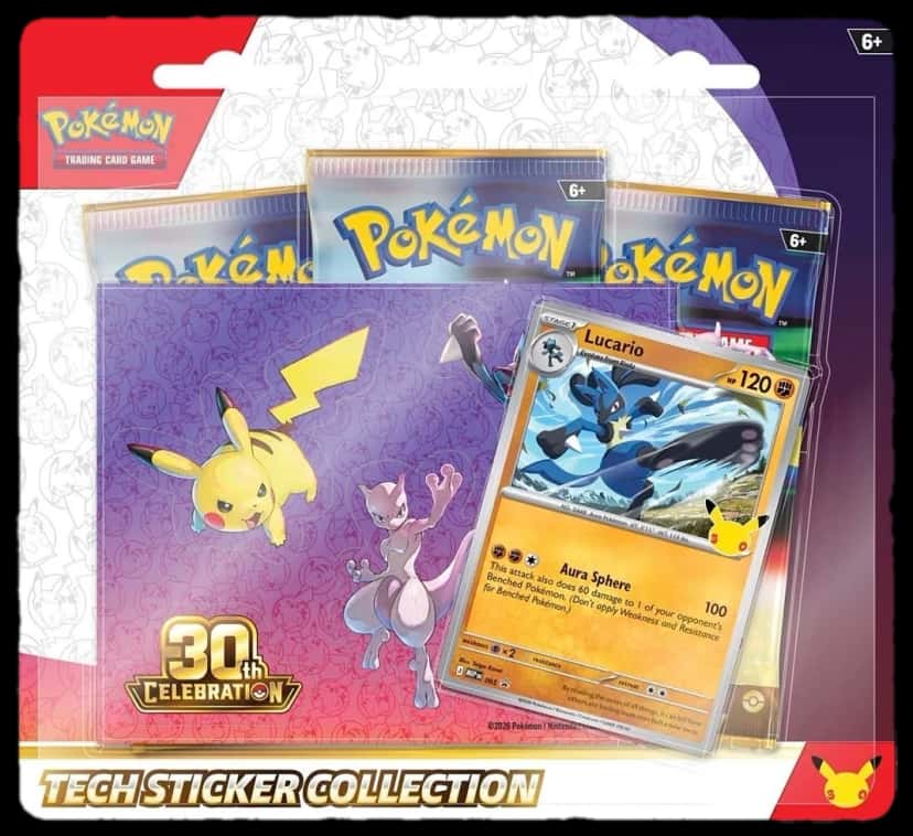 30Th Celebration Tech Sticker Collection collection box