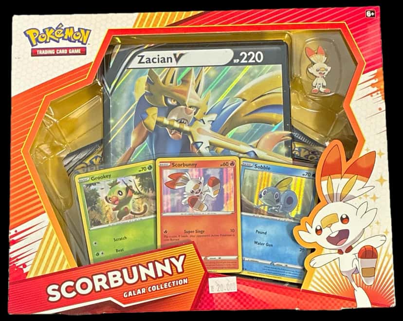 Scorbunny Galar Collection collection box