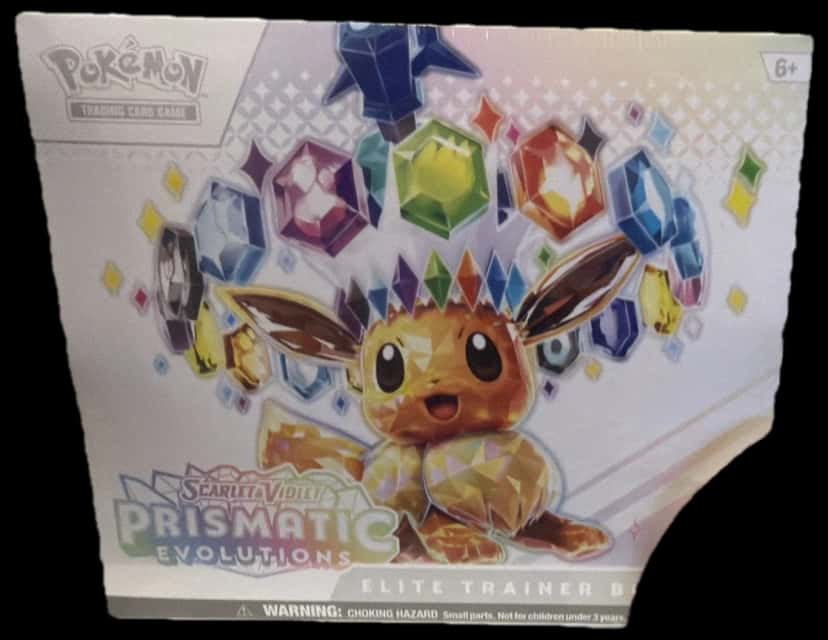 Prismatic Evolutions Costco Bundle collection box