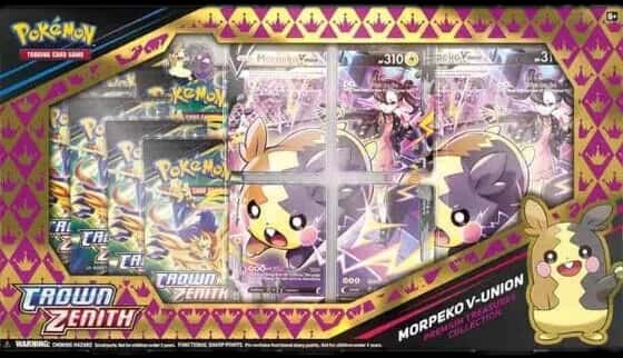 Crown Zenith Morpeko V Union Premium Treasures Collection collection box