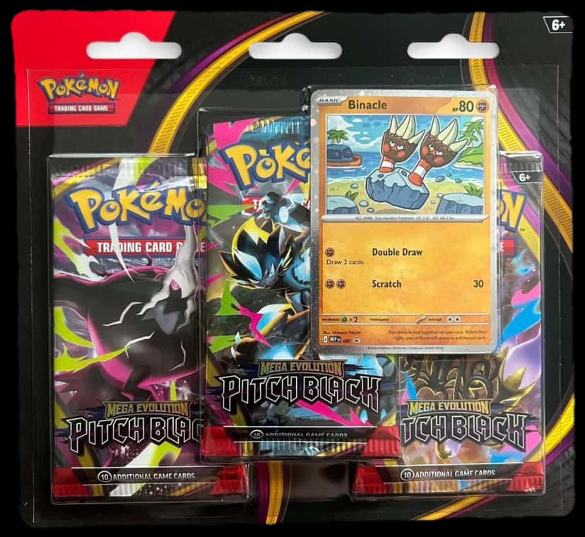 Pitch Black blister multipack