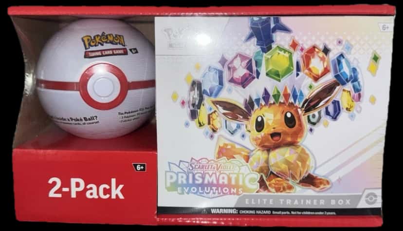 Prismatic Evolutions Bundle collection box [sams_club]