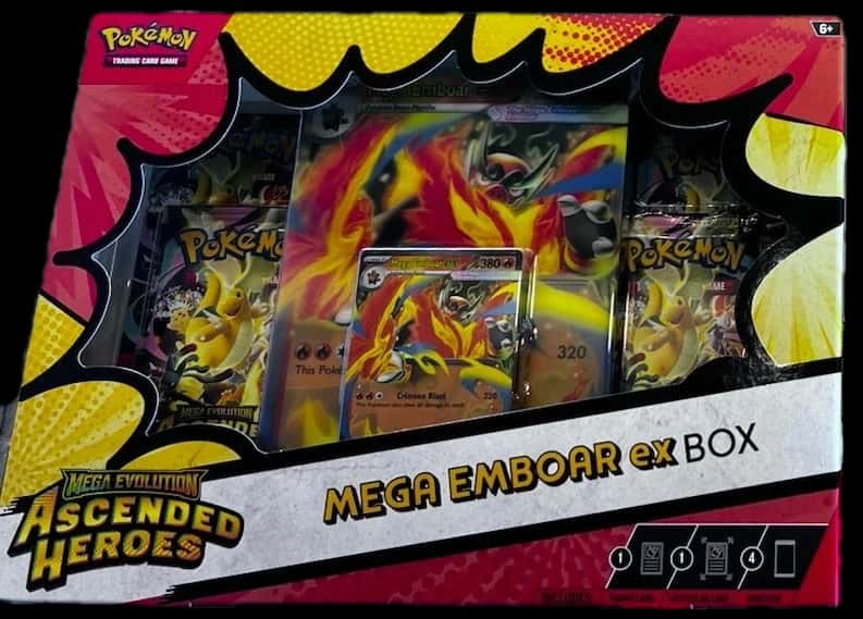 Mega Evolution Ascended Heroes Collection Case collection box